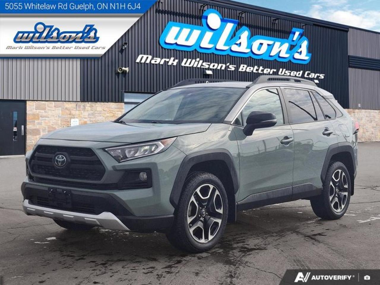 Used 2019 Toyota RAV4 Trail | AWD | Leather | Sunroof | Adaptive Cruise | Heated & Cooled Seats | New Tires | New Brakes | for sale in Guelph, ON
