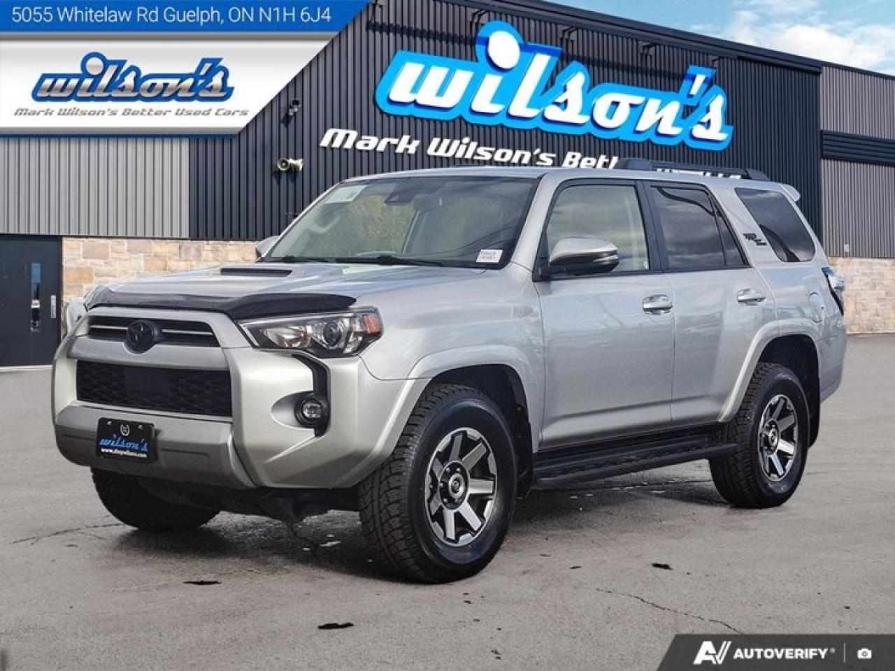 Used 2021 Toyota 4Runner TRD OffRoad | Leather | Sunroof | Nav | Adaptive Cruise | Crawl Control | Heated Seats & More ! for sale in Guelph, ON