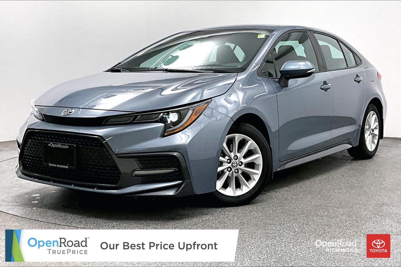 Used 2020 Toyota Corolla 4-door Sedan SE CVT for sale in Richmond, BC