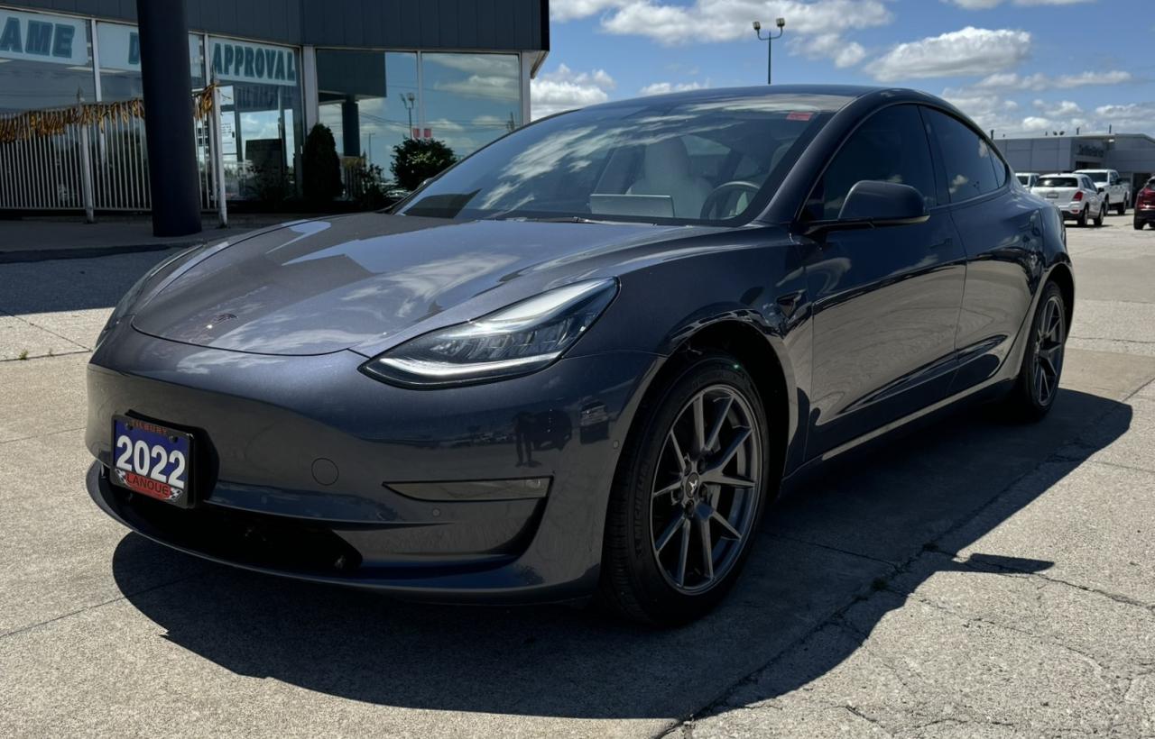 Used 2022 Tesla Model 3 Long Range AWD for sale in Tilbury, ON