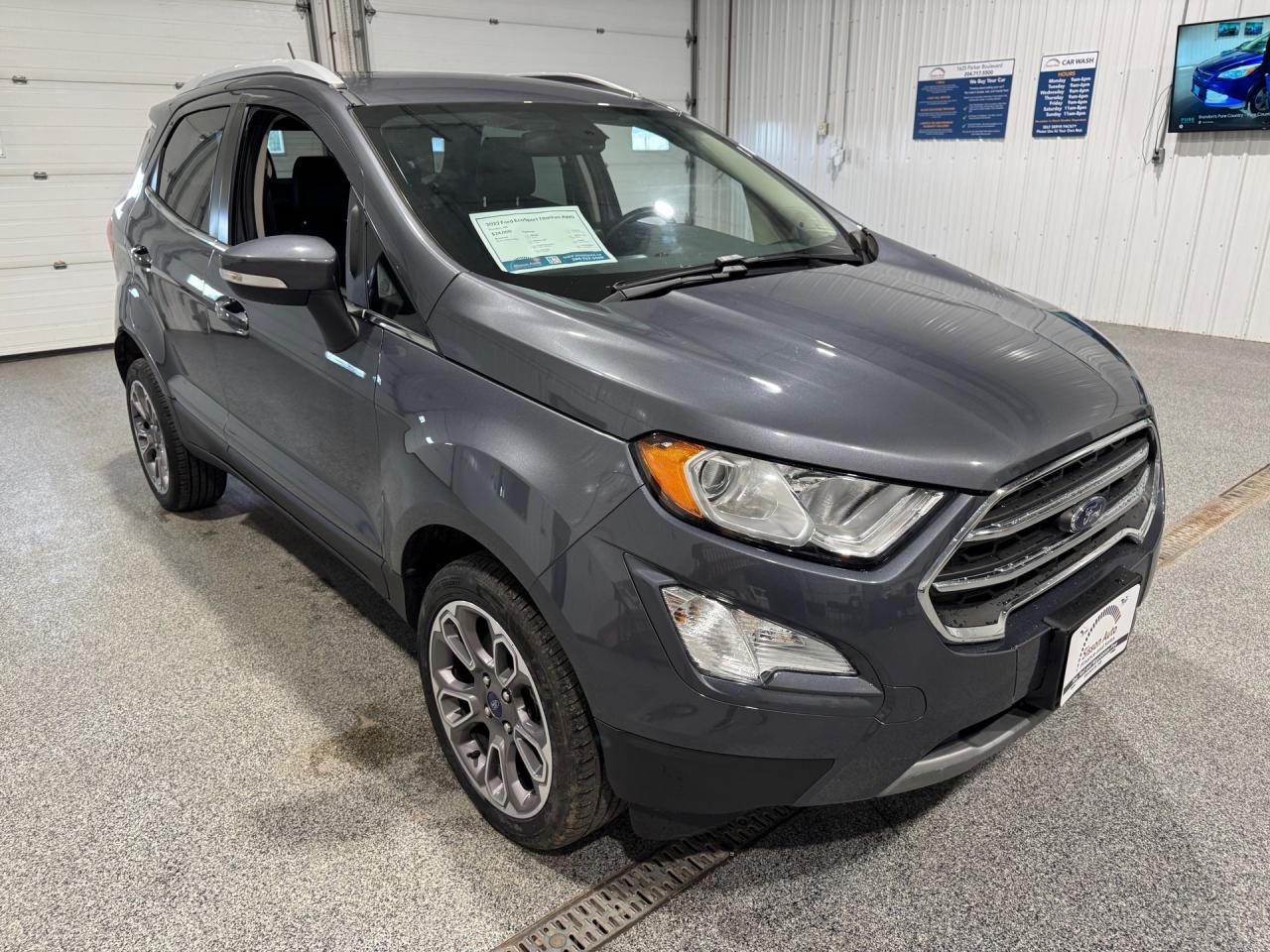 Used 2022 Ford EcoSport Titanium AWD #Sunroof for sale in Brandon, MB