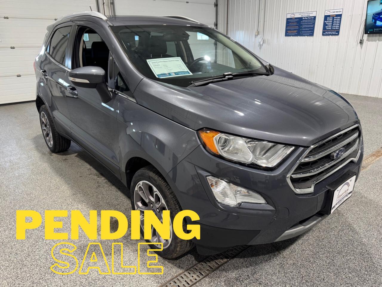 Used 2022 Ford EcoSport Titanium AWD #Sunroof for sale in Brandon, MB