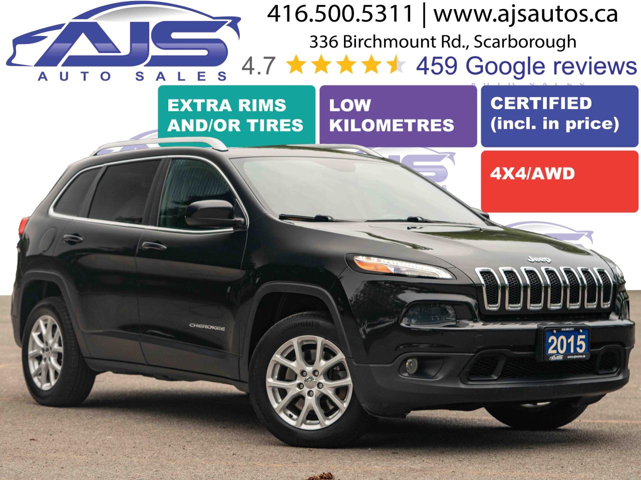 Used 2015 Jeep Cherokee LATITUDE NORTH 4X4 for sale in Toronto, ON