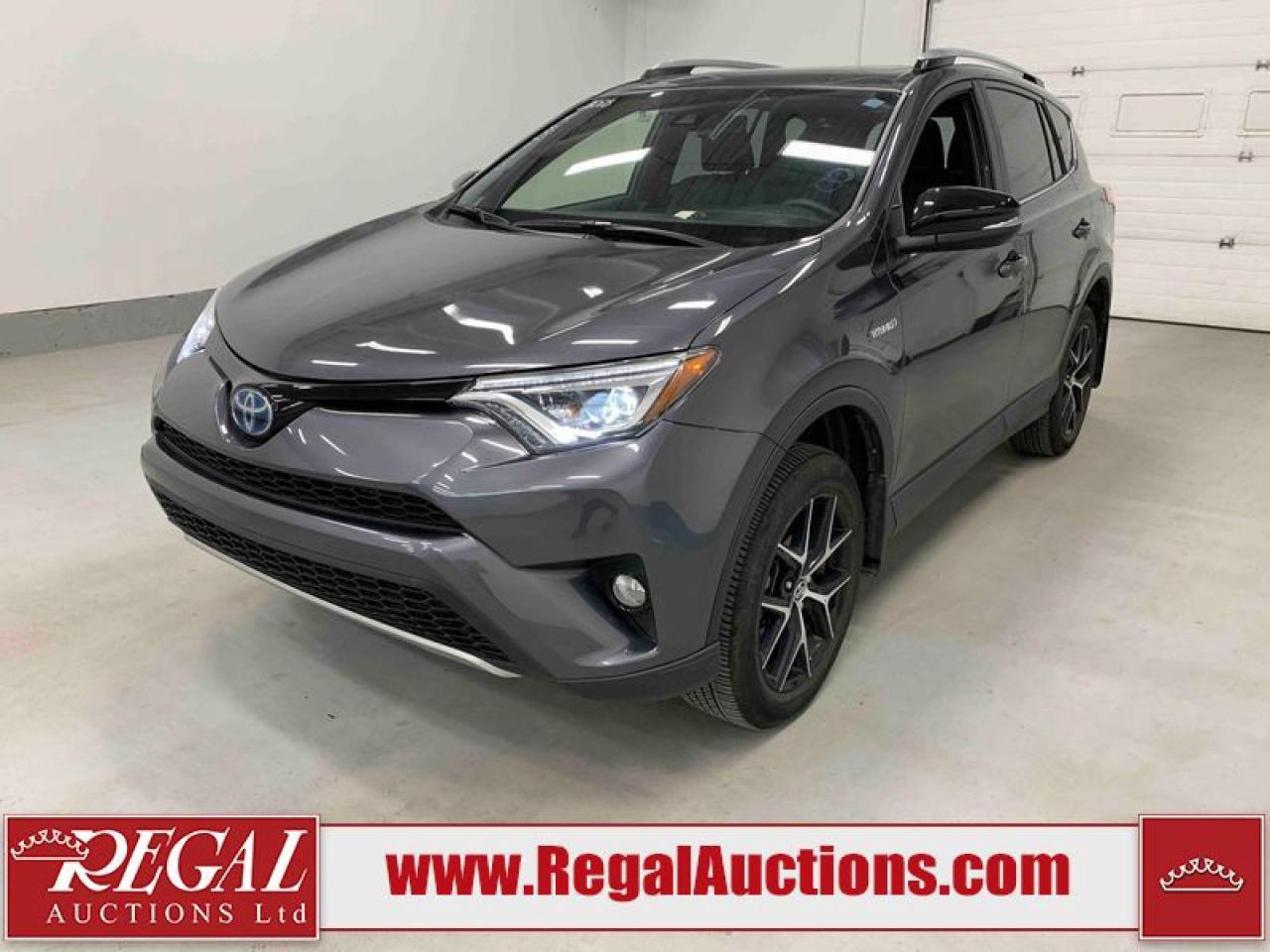 Used 2018 Toyota RAV4 HYBRID SE  for sale in Calgary, AB