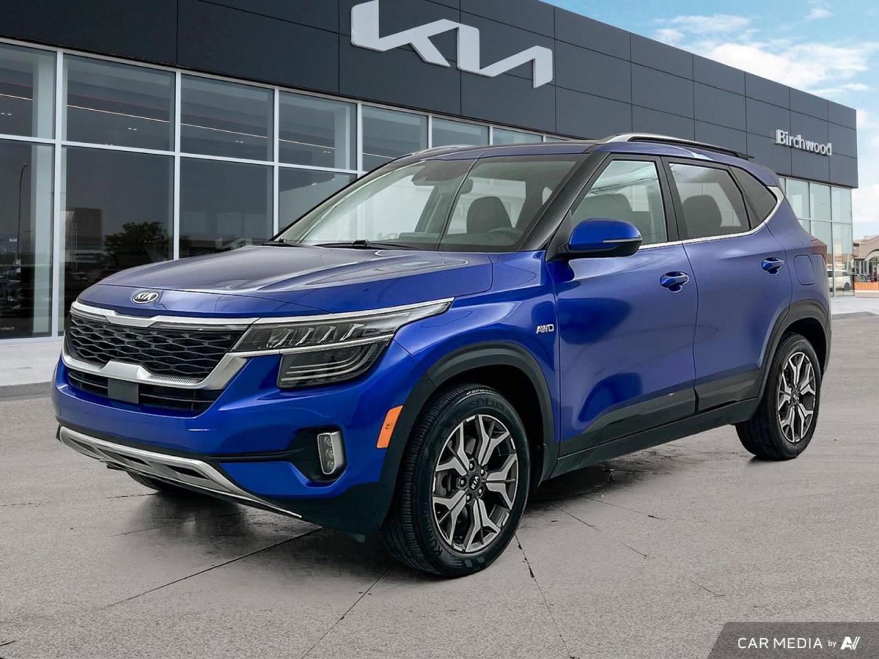 Used 2021 Kia Seltos EX Premium AWD | Heated Seats | Backup Cam for sale in Winnipeg, MB
