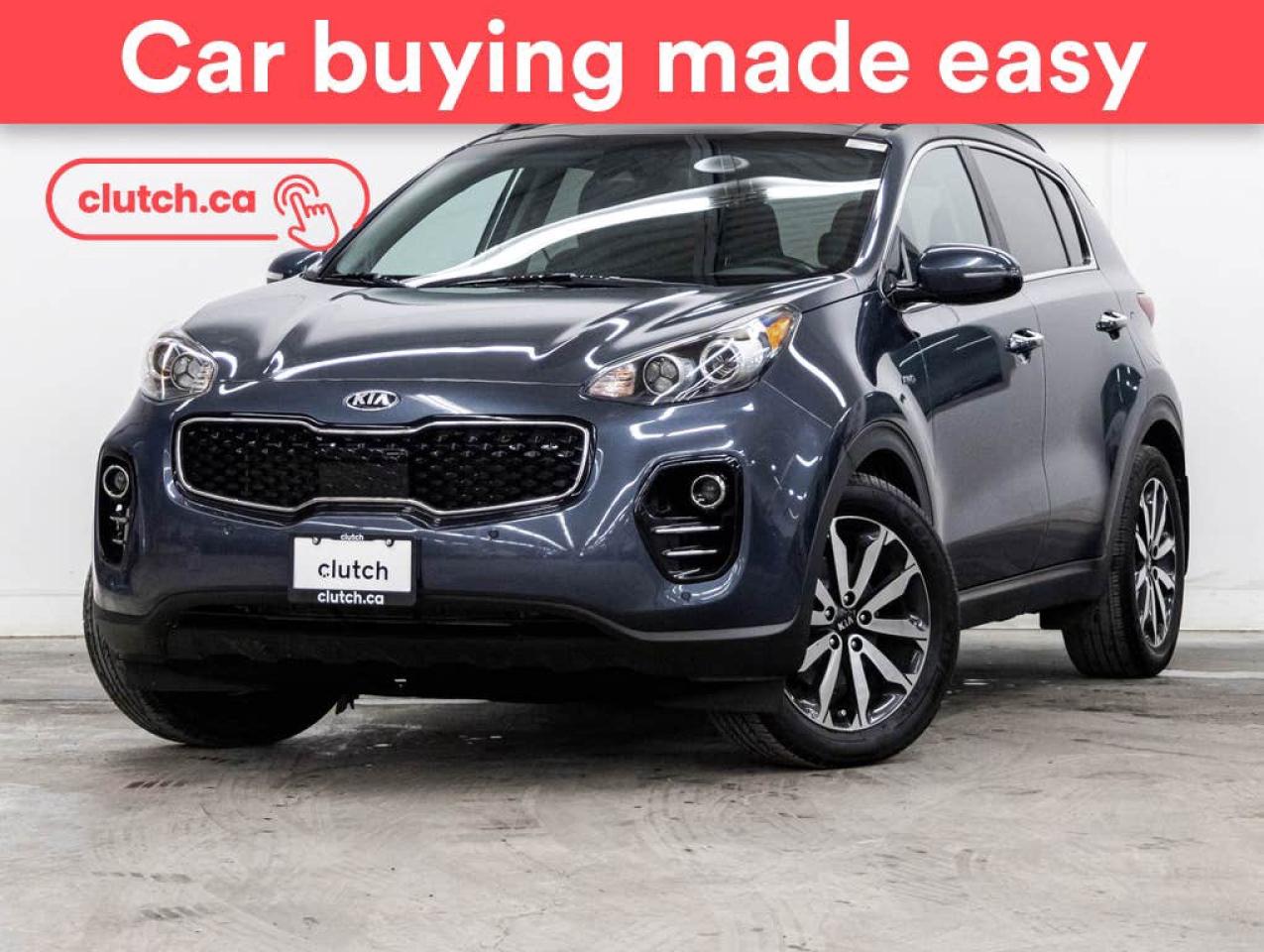 Used 2018 Kia Sportage EX AWD w/ Tech pkg w/ Apple CarPlay & Android Auto, Front Heated Seats, Rearview Cam for sale in Toronto, ON