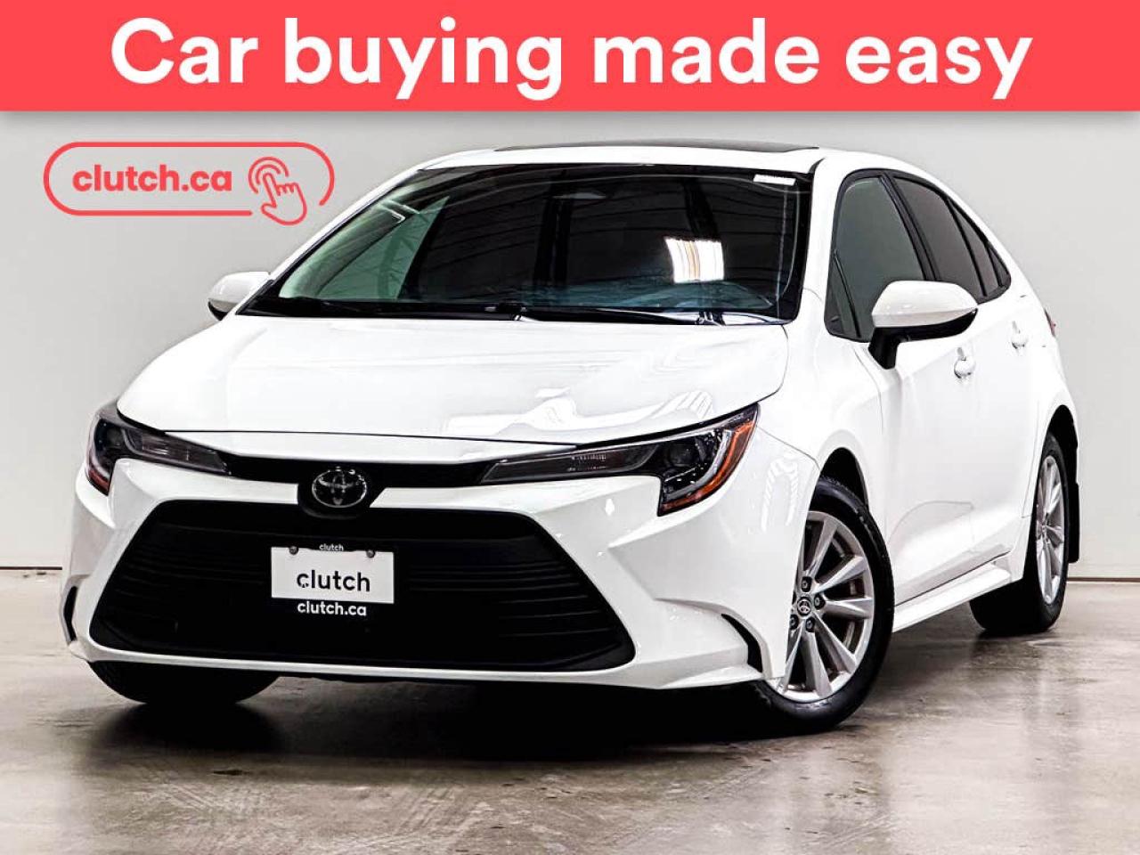 Used 2024 Toyota Corolla LE w/ Upgrade Pkg. w/ Apple CarPlay, Heated Front Seats, Rearview Cam for sale in Toronto, ON