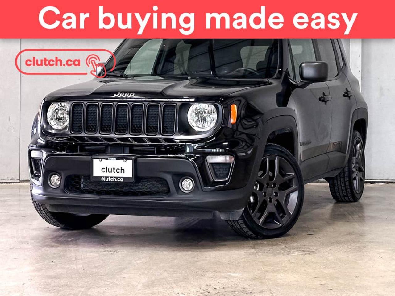 Used 2021 Jeep Renegade North 4WD w/ Apple CarPlay, Heated Front Seats, Rearview Cam for sale in Toronto, ON