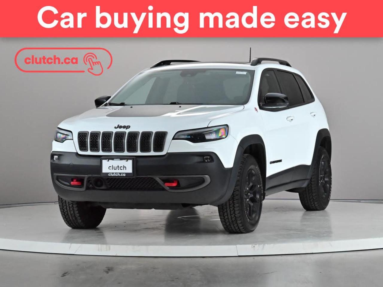 Used 2023 Jeep Cherokee Trailhawk 4x4 w/ Apple CarPlay, Heated Front Seats, Rearview Cam for sale in Toronto, ON