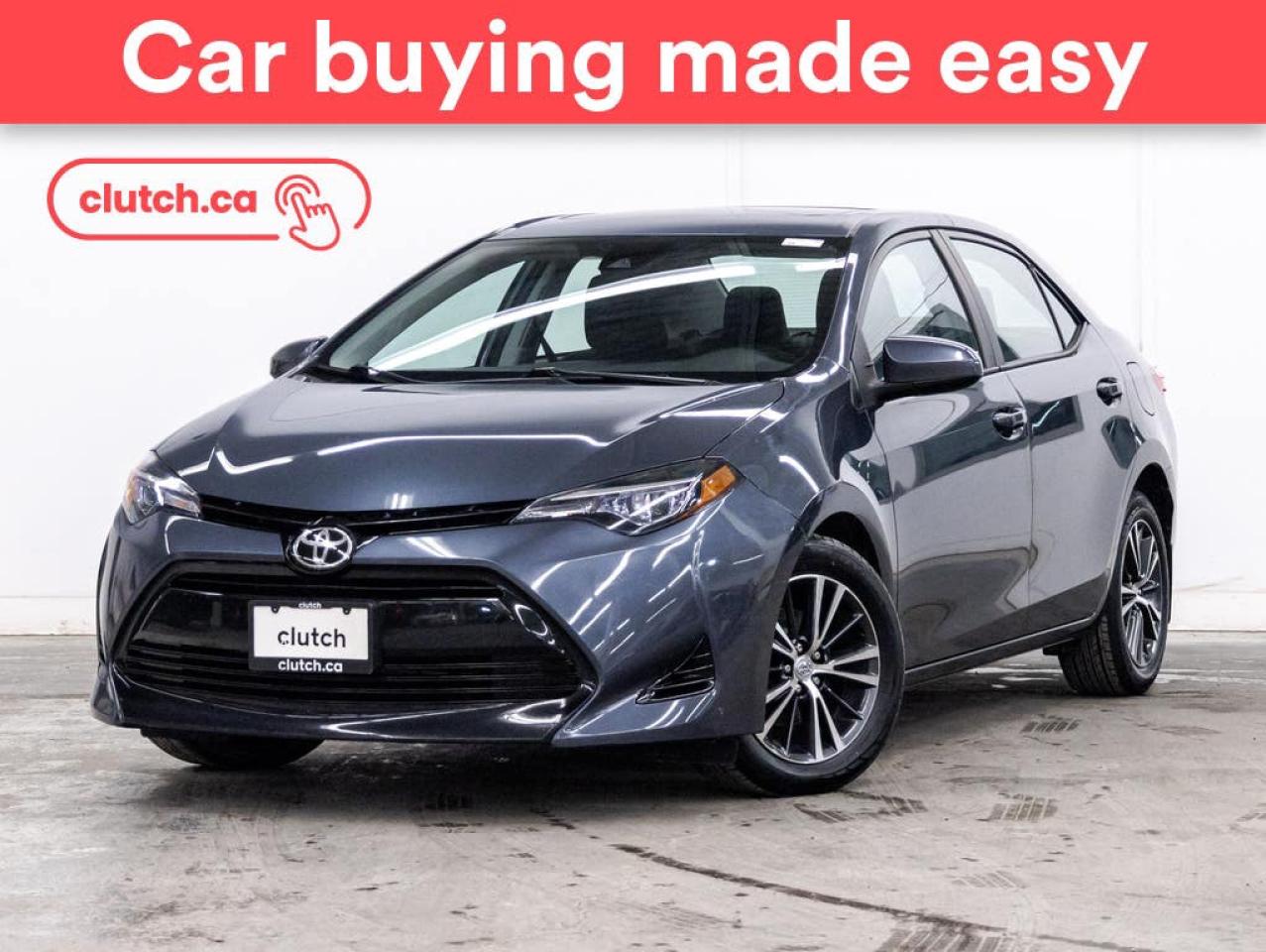 Used 2017 Toyota Corolla LE w/ Adaptive Cruise Control, Rearview Cam, Front Heated Seats for sale in Toronto, ON