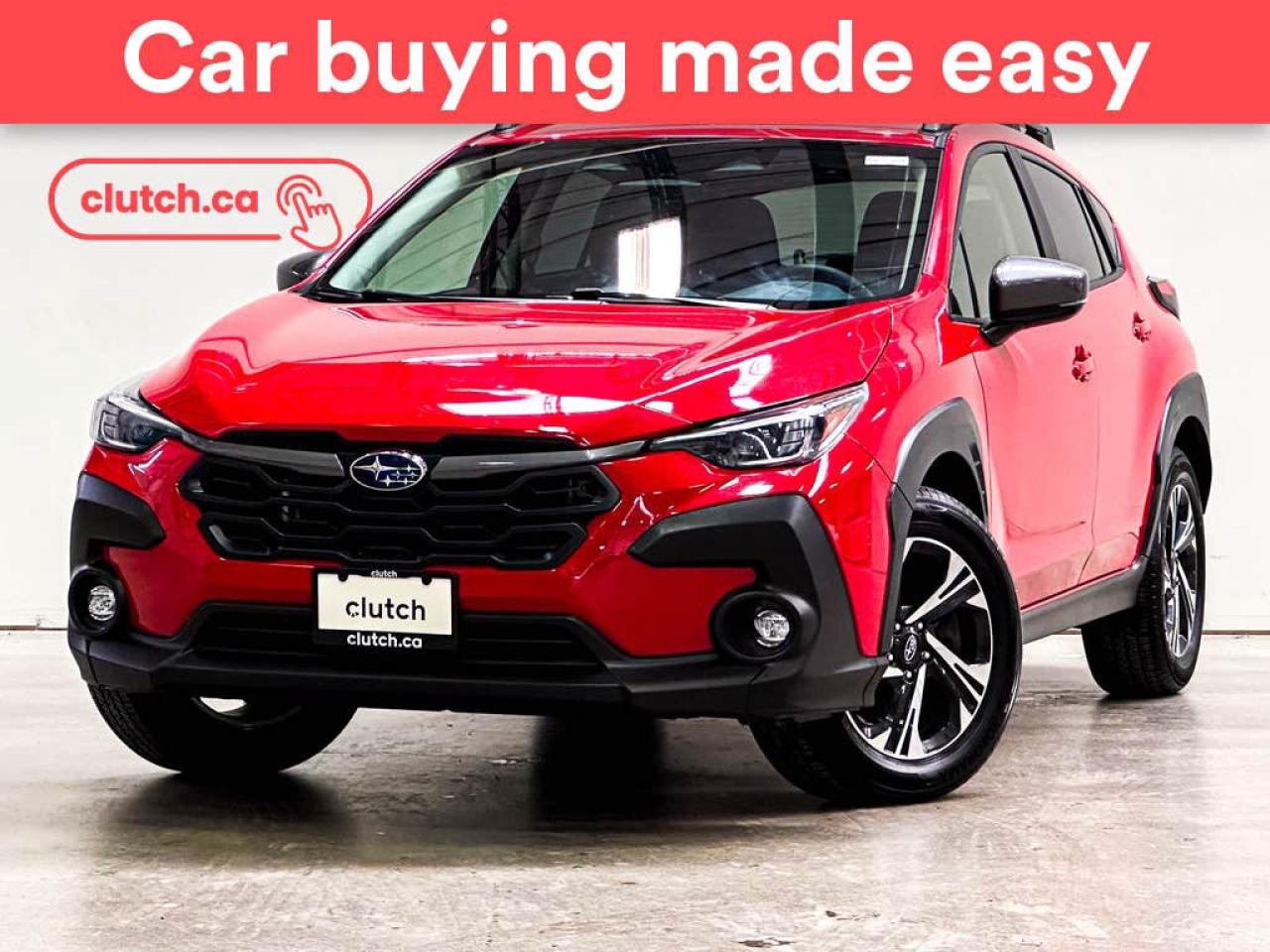 Used 2024 Subaru XV Crosstrek Touring AWD w/ EyeSight Pkg. w/ Apple CarPlay, Heated Front Seats, Rearview Cam for sale in Toronto, ON