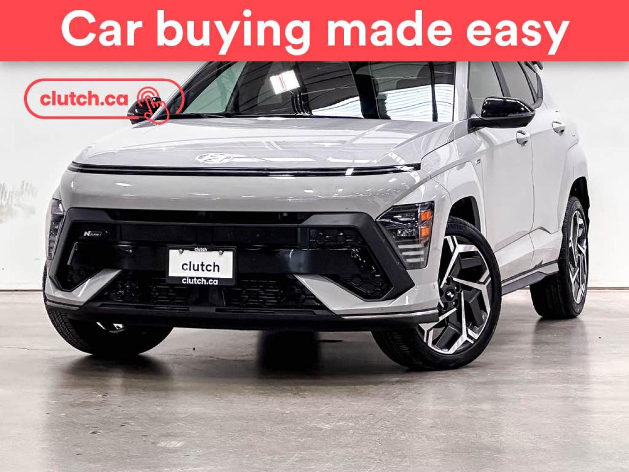 Used 2024 Hyundai KONA N-Line Ultimate AWD w/ Apple CarPlay, Heated Front Seats, Rearview Cam for sale in Toronto, ON