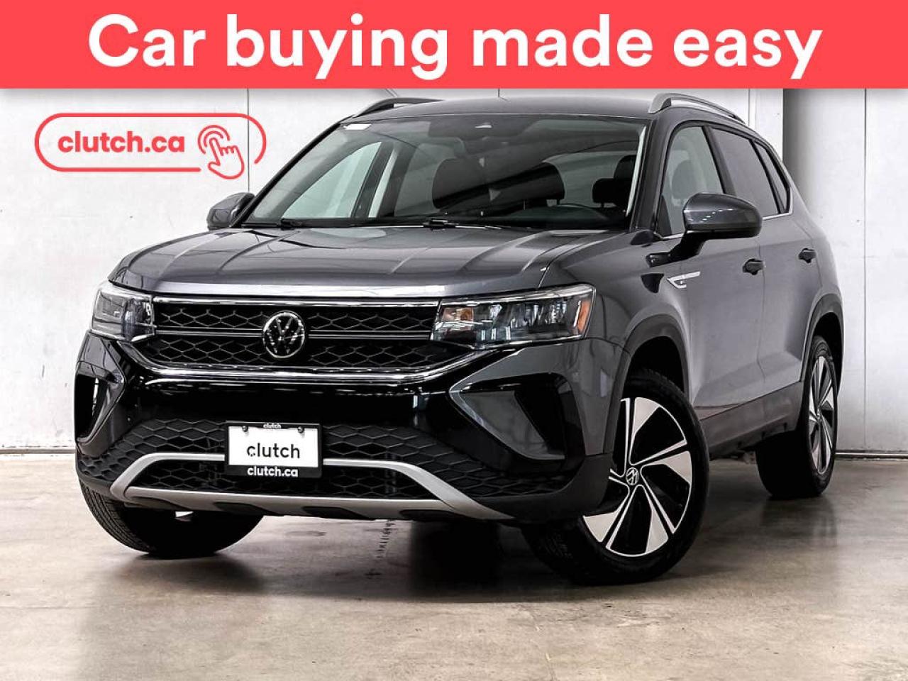Used 2024 Volkswagen Taos Comfortline AWD w/ Apple CarPlay, Heated Front Seats, Rearview Cam for sale in Toronto, ON