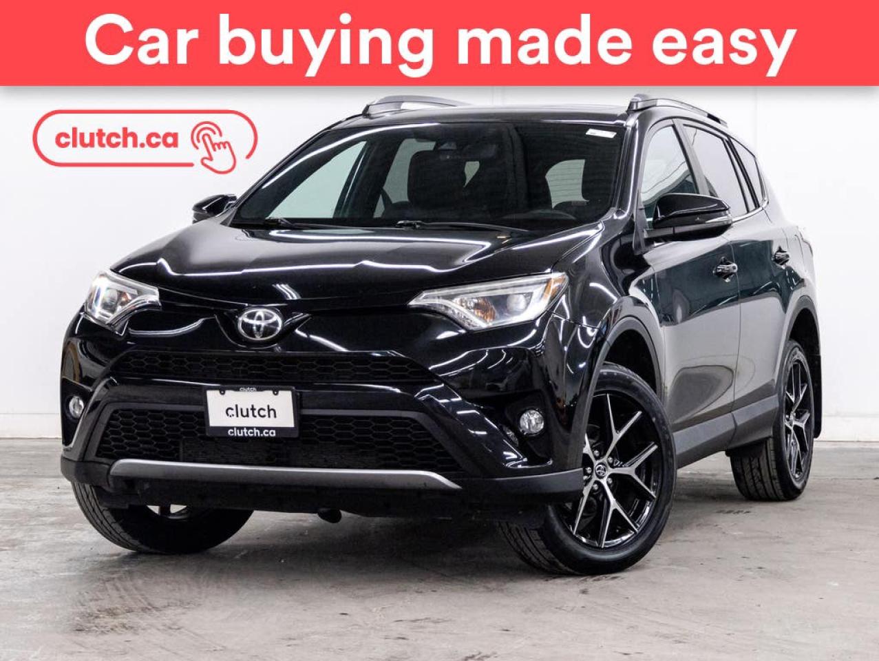 Used 2017 Toyota RAV4 SE AWD w/ Power Moonroof, Nav, Heated Steering Wheel for sale in Toronto, ON