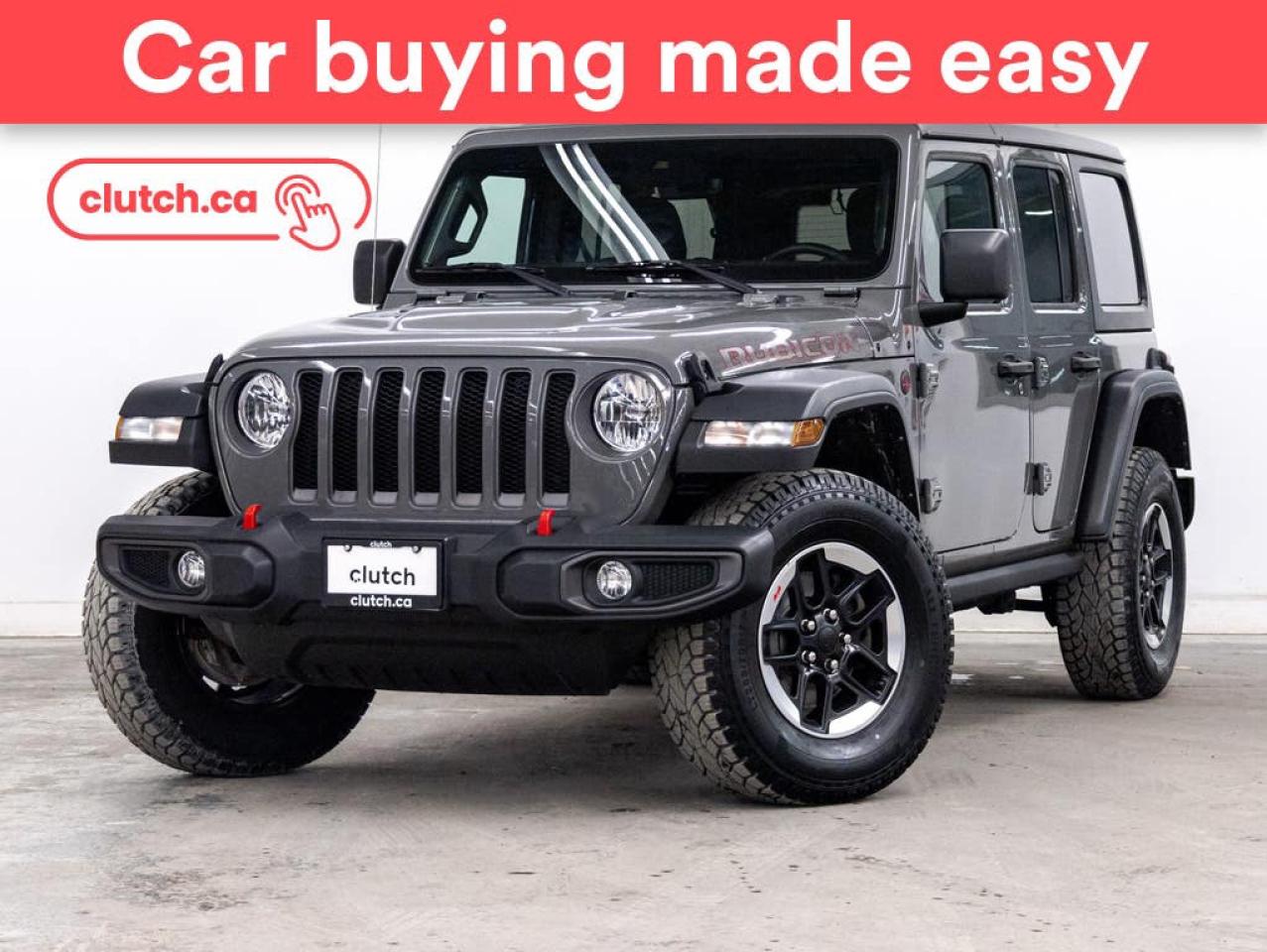Used 2021 Jeep Wrangler Unlimited Rubicon w/ Apple CarPlay, Blindspot Sensors, Rearview Cam for sale in Toronto, ON