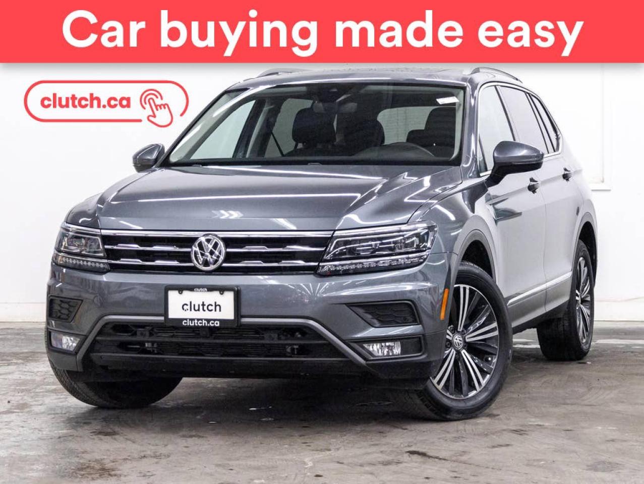 Used 2021 Volkswagen Tiguan Highline AWD w/ Apple CarPlay & Android Auto, Panoramic Moonroof, Nav for sale in Toronto, ON