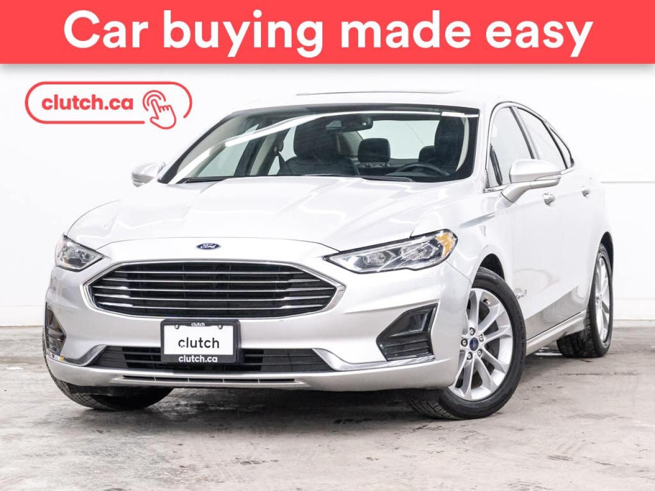 Used 2019 Ford Fusion Hybrid SEL w/ Apple CarPlay, Front Heated Seats, Rear View Cam for sale in Toronto, ON