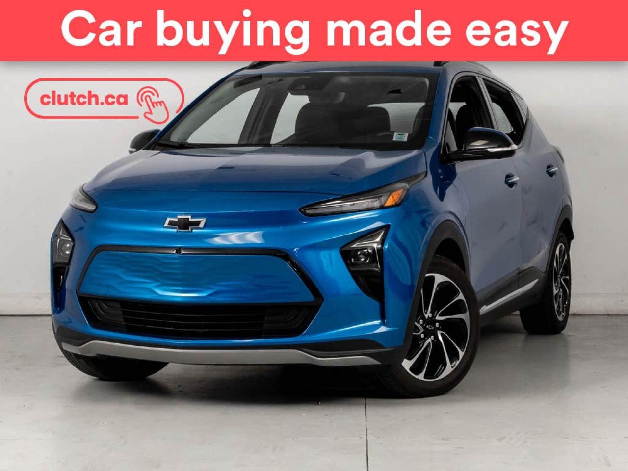 Used 2023 Chevrolet Bolt EUV Premier w/ Apple CarPlay, Heated Front Seats, Rearview Cam for sale in Bedford, NS