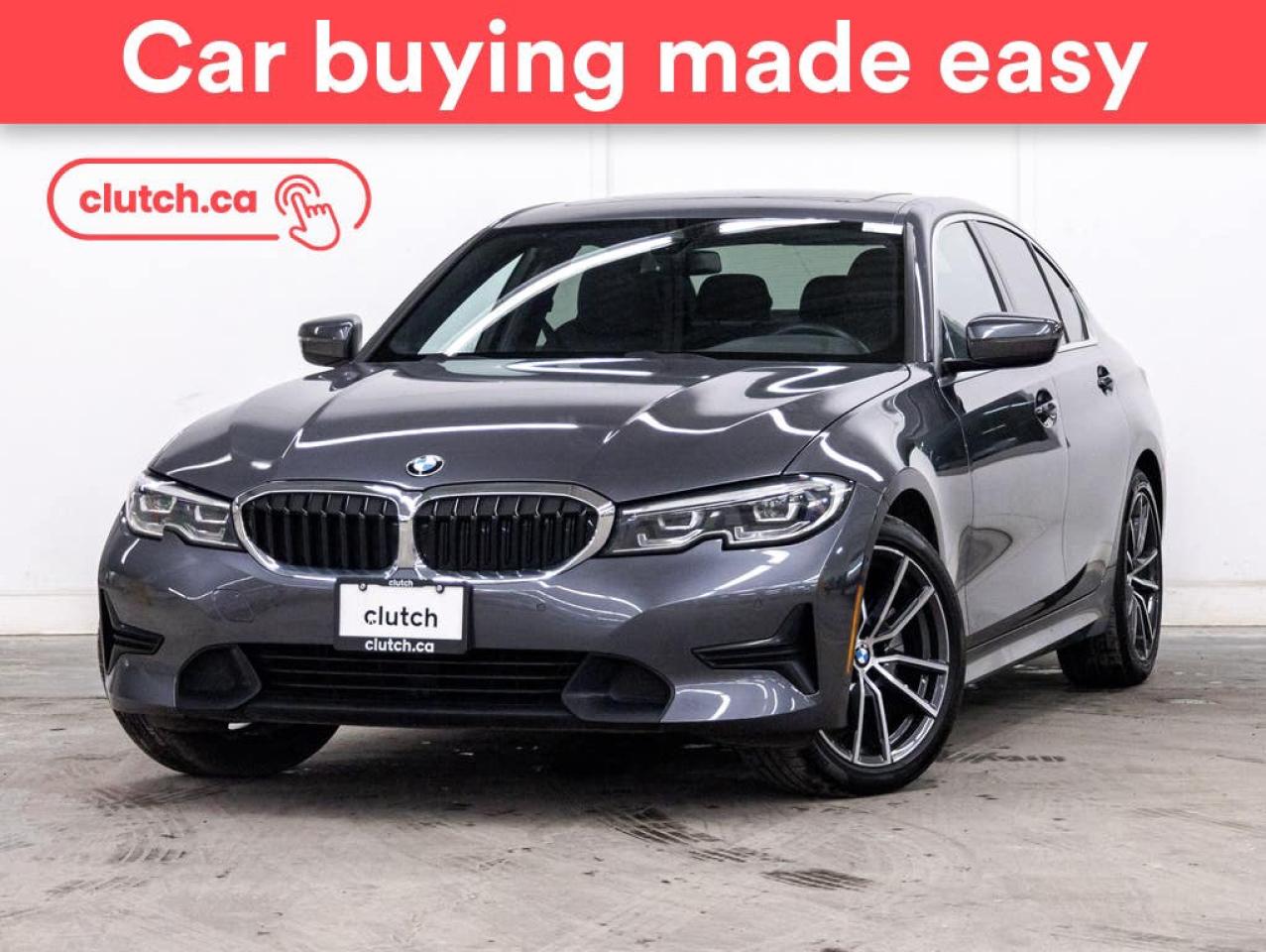 Used 2019 BMW 3 Series 330i xDrive AWD w/ Apple CarPlay, Nav, Power Moonroof for sale in Toronto, ON