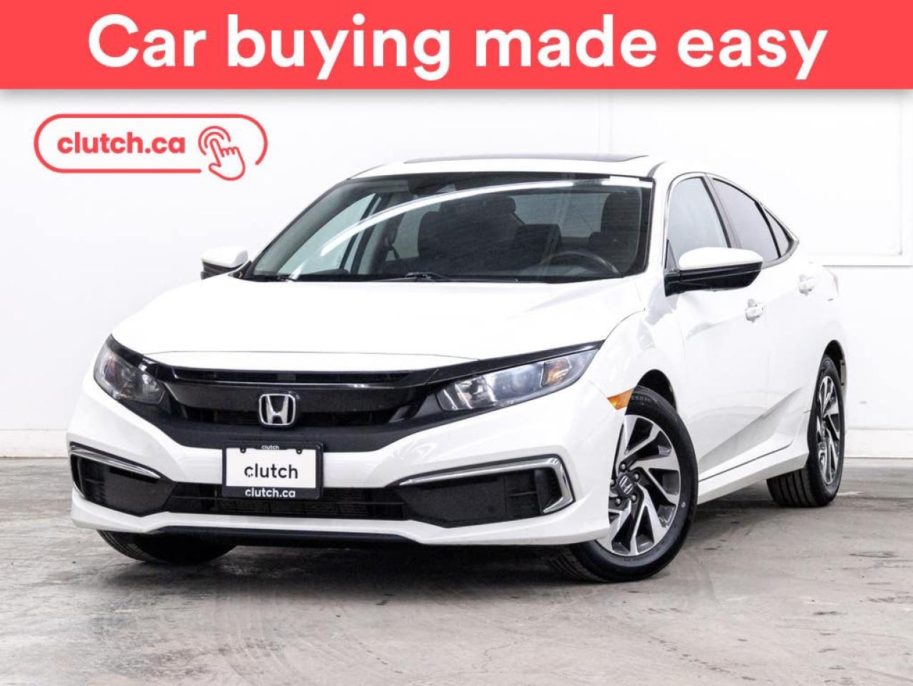 NO ACCIDENTS / CLEAN CARFAX / Climate Control, Dual Zone Front Climate Control, Bluetooth Music and more!<br> <br>Clutch is the largest online used car retailer in Canada, delivering a seamless, hassle-free car-buying experience to drivers everywhere. Shop hundreds of used cars online, get the right one delivered to your door, and enjoy peace of mind with our 10-Day Money-Back Guarantee. How sweet is that? To learn more, visit clutch.ca.<br> <br>The top features for this car include:<br> <br>Front Heated Seats<br>Climate Control<br>Dual Zone Front Climate Control<br>Bluetooth Music<br>Touchscreen Display<br>Cruise Control<br>Adaptive Cruise Control<br>12V Outlet<br>Apple CarPlay<br>Android Auto<br>USB Input<br>Push Button Start<br>Active Lane Keep Assistance<br>Sunroof<br>Rear View Camera<br>Power Driver Seat<br> <br>Seamless home delivery - Delivery to your door in a matter of days. Available on select packages.<br> <br>Try it out for 10 days - If you do not like it, we will take it back. <br> <br>Quality assured - All cars go through our rigorous 210-point inspection and reconditioning process.<br> <br>Peace of mind - 3-month Standard Warranty, with additional warranty options available.<br> <br>Haggle-free - No haggling or hard sells.<br> <br>100% Transparency - Full inspection reports on every car, including high-res photography and a free Carfax report.<br> <br>Listed price is for cash purchase only and does not include taxes, Shipping Fees (if applicable), Delivery Fees (if applicable), government licensing fees.<br> <br>Previous Provincial Registrations:<br>Ontario<br> <br>Stock # 61850