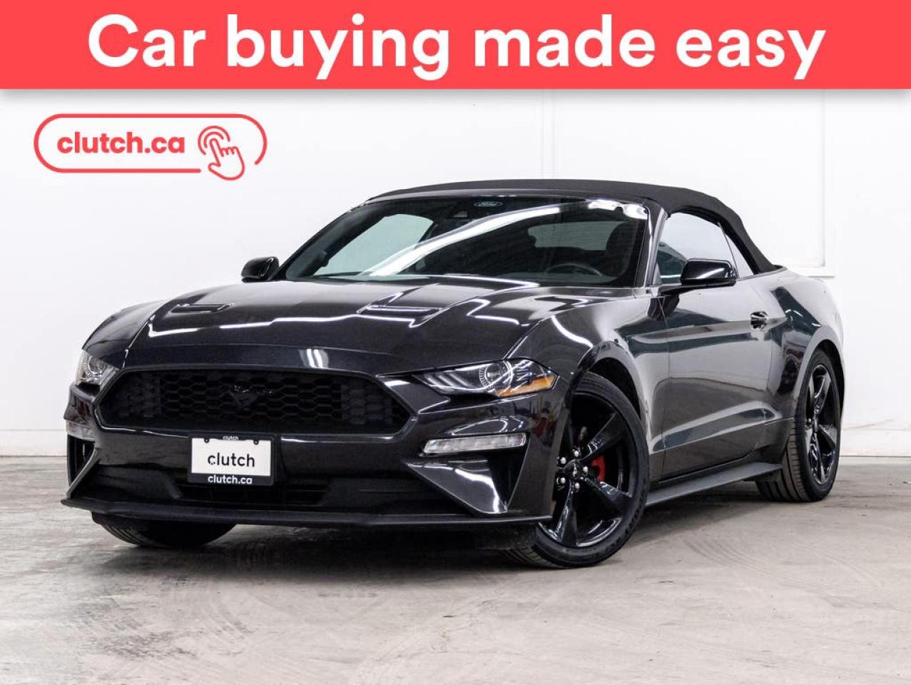 Used 2022 Ford Mustang EcoBoost Premium w/ Apple CarPlay, Nav, Ventilated Front Seats for sale in Toronto, ON