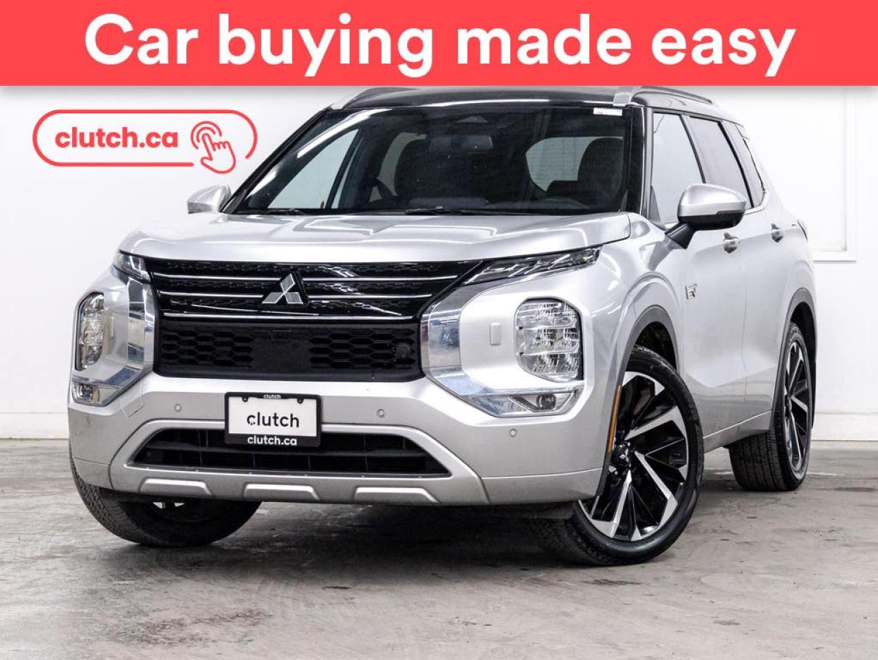 Used 2025 Mitsubishi Outlander Phev GT S-AWC 4WD w/ Apple Carplay, Front Heated Seats, Rearview Cam for sale in Toronto, ON