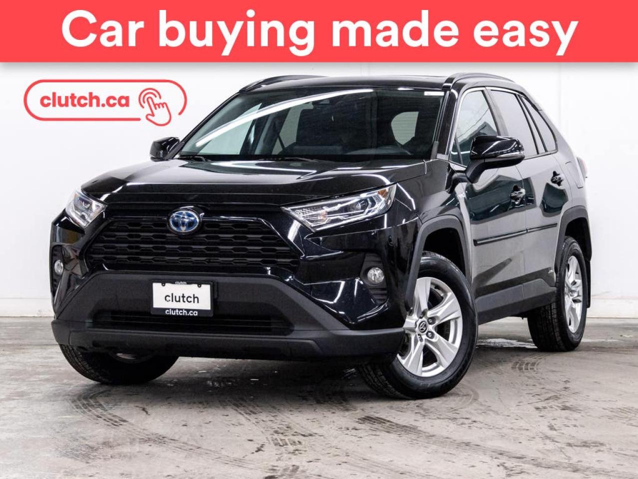 Used 2021 Toyota RAV4 Hybrid XLE w/ Apple CarPlay & Android Auto, Front Heated Seats, Rearview Cam for sale in Toronto, ON