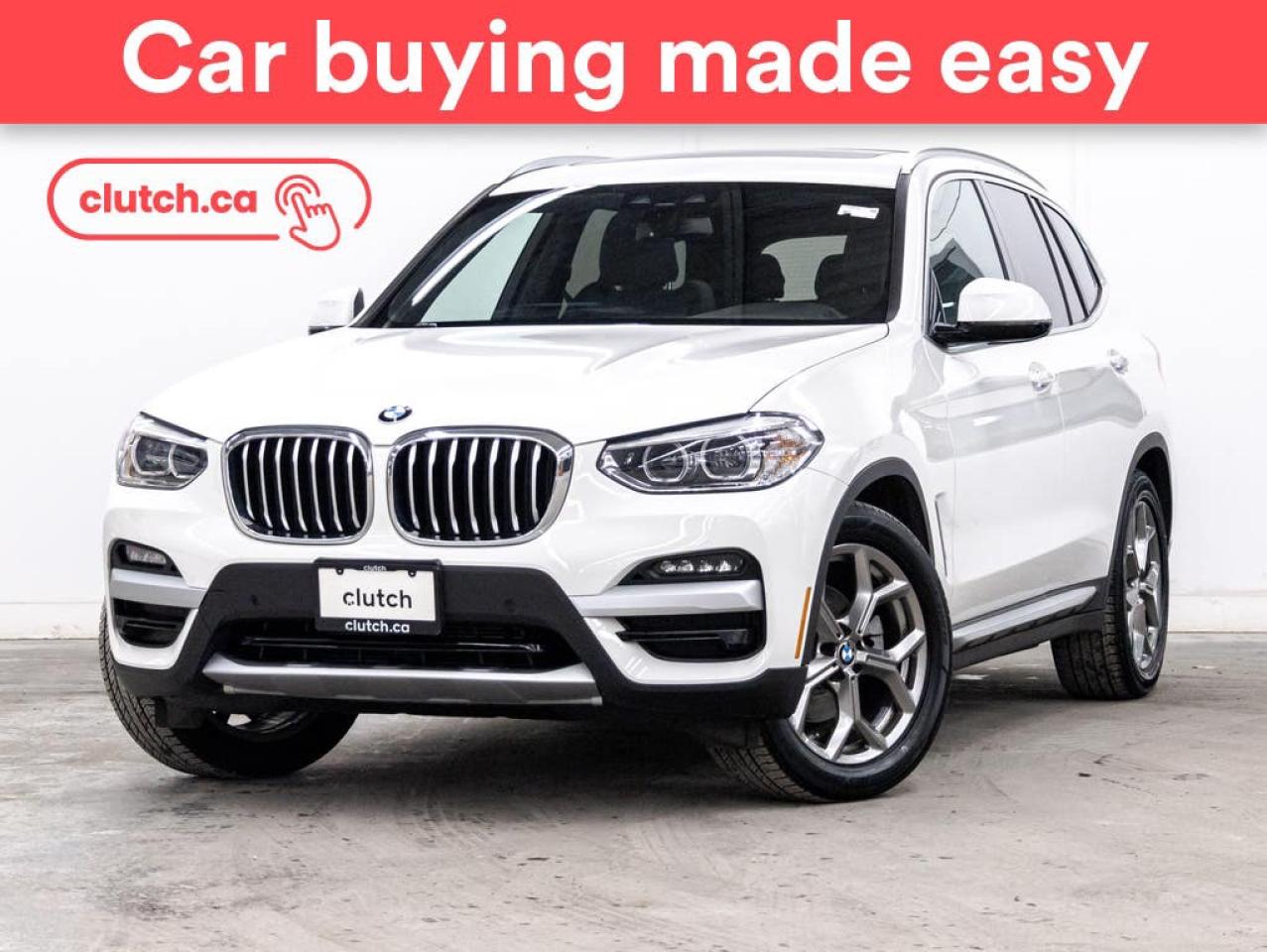 Used 2021 BMW X3 xDrive30i AWD w/ Power Tailgate, Front Heated Seats, Rearview Cam for sale in Toronto, ON