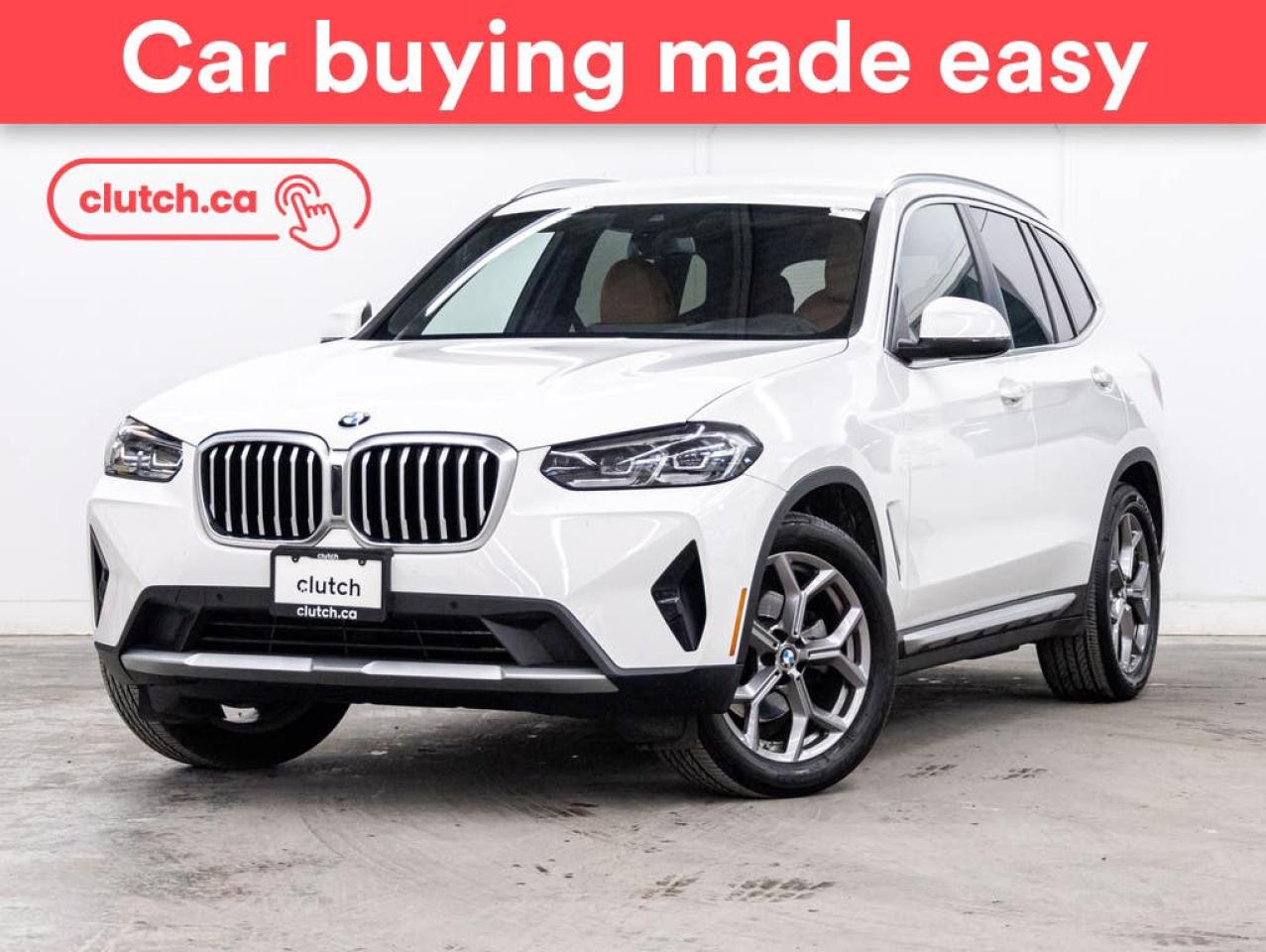 Used 2024 BMW X3 xDrive30i AWD w/ Front Heated Seats, Rearview Cam, Power Tailgate for sale in Toronto, ON