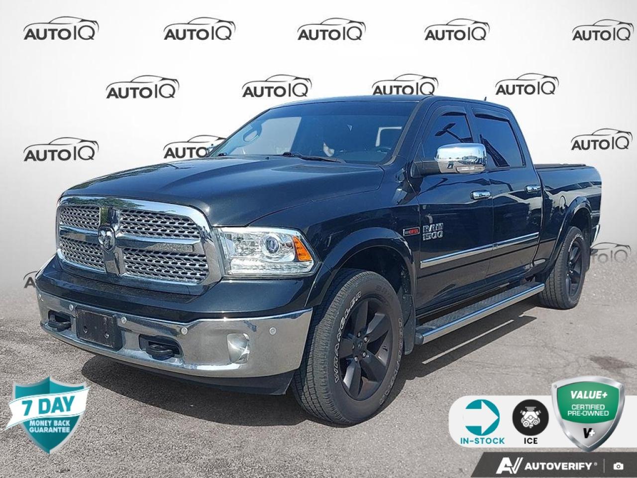 Used 2018 RAM 1500 Laramie - SUNROOF - BEDLINER & TONNEAU COVER for sale in Hamilton, ON