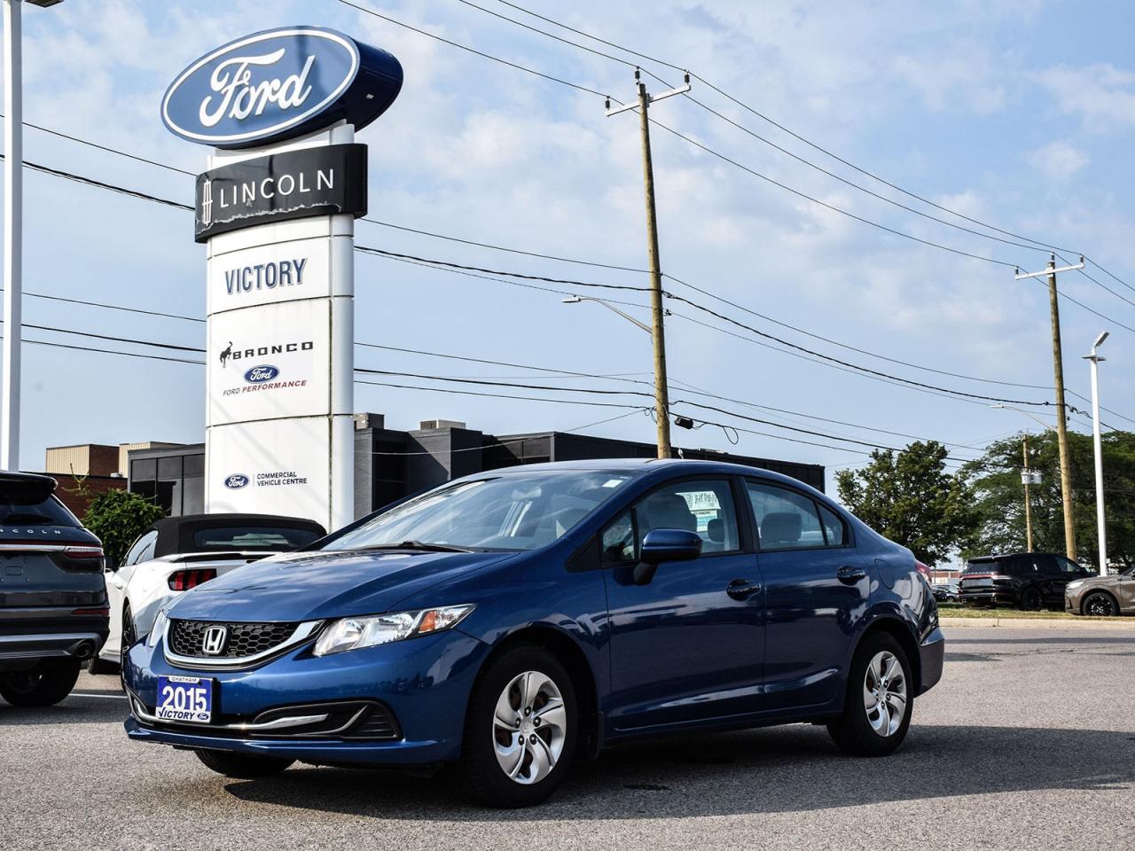 Used 2015 Honda Civic LX Heated Seats | Backup Camera for sale in Chatham, ON