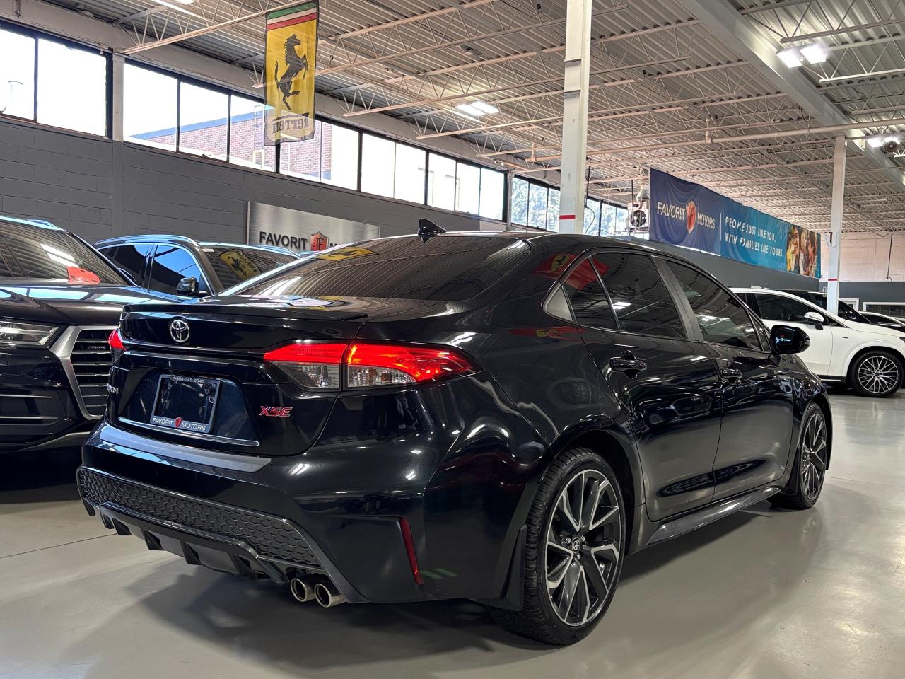 2020 Toyota Corolla XSE CVT|NAV|LEATHER|ALLOYS|SUNROOF|WIRELESSCHARGE| - Photo #4