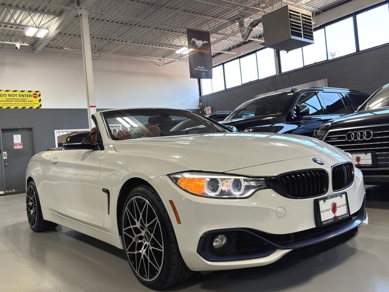 2015 BMW 4 Series 428i xDrive|AWD|CONVERTIBLE|HARDTOP|REDLEATHER|+++ - Photo #2