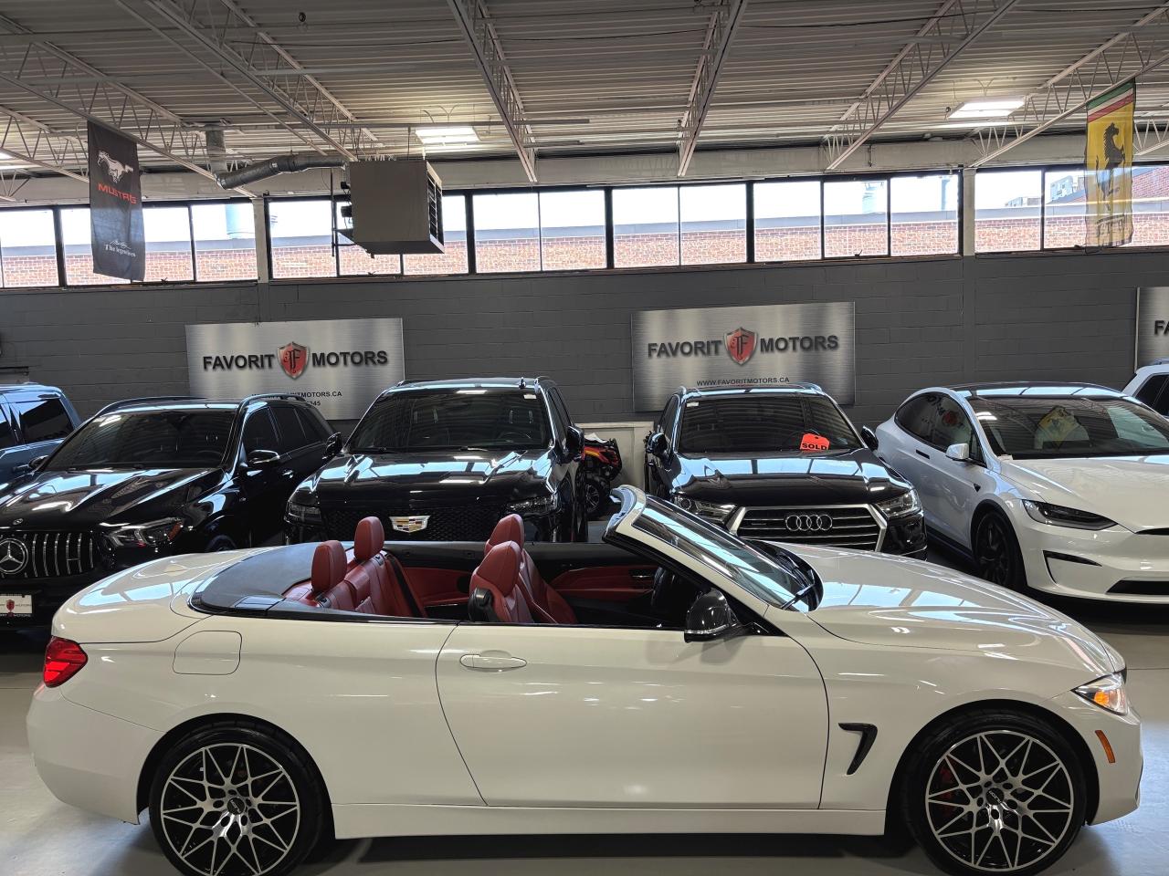 2015 BMW 4 Series 428i xDrive|AWD|CONVERTIBLE|HARDTOP|REDLEATHER|+++ - Photo #5