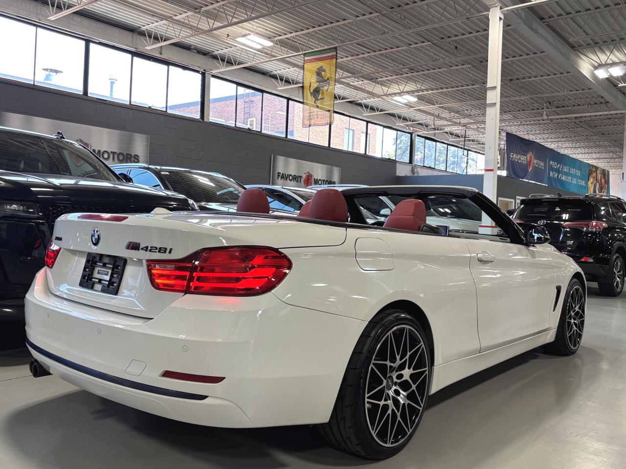 2015 BMW 4 Series 428i xDrive|AWD|CONVERTIBLE|HARDTOP|REDLEATHER|+++ - Photo #10