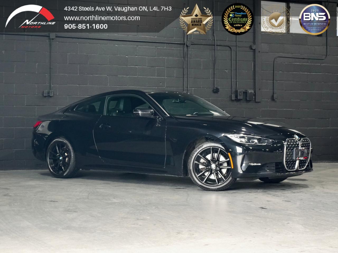 Used 2023 BMW 4 Series 430i xDrive Coupe/ROOF/CARPLAY/NO ACCIDENT/1-OWNER for sale in Vaughan, ON