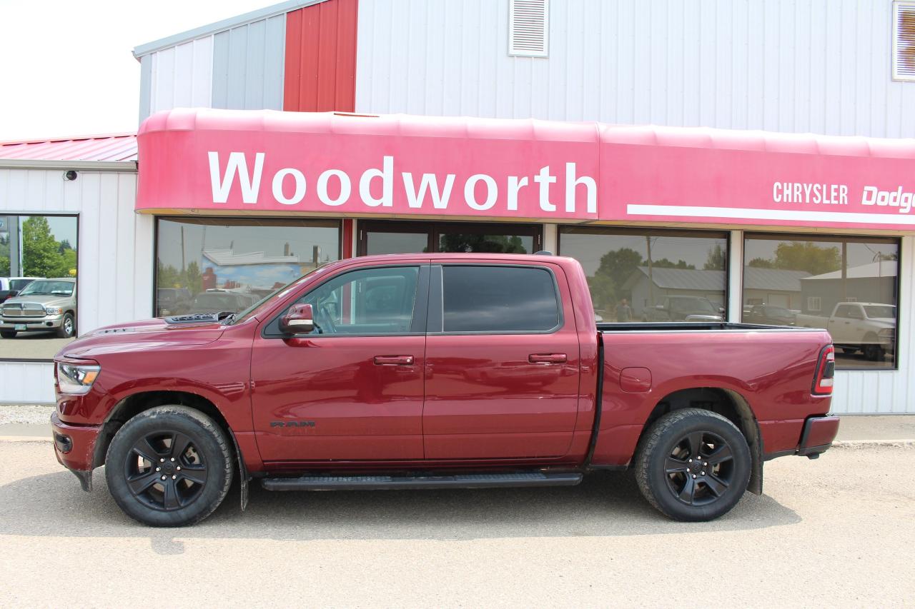 Used 2022 RAM 1500 SPORT for sale in Kenton, MB