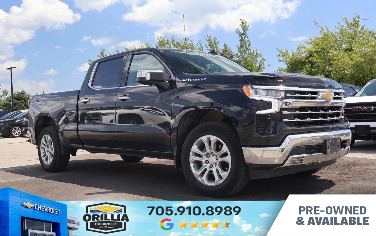 Used 2024 Chevrolet Silverado 1500 LTZ | WiFi Hotspot | for sale in Orillia, ON