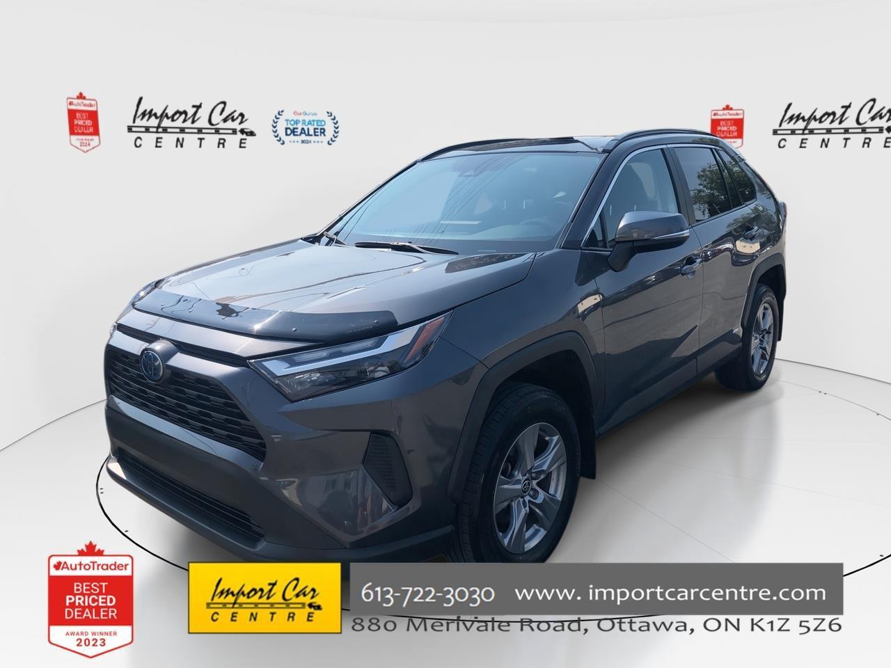 Used 2022 Toyota RAV4 Hybrid XLE HYBRID, AWD, HTD. SEATS, BLIS, ALLOYS for sale in Ottawa, ON