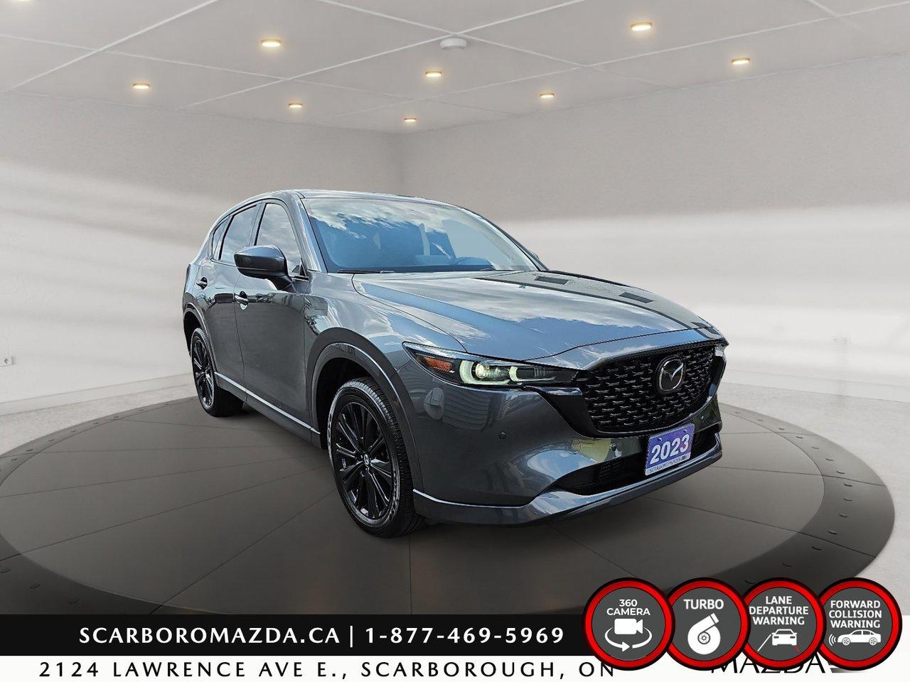 Used 2023 Mazda CX-5 CPO|TURBO 256HP|360CAMERA||CLEAN CARFAX for sale in Scarborough, ON