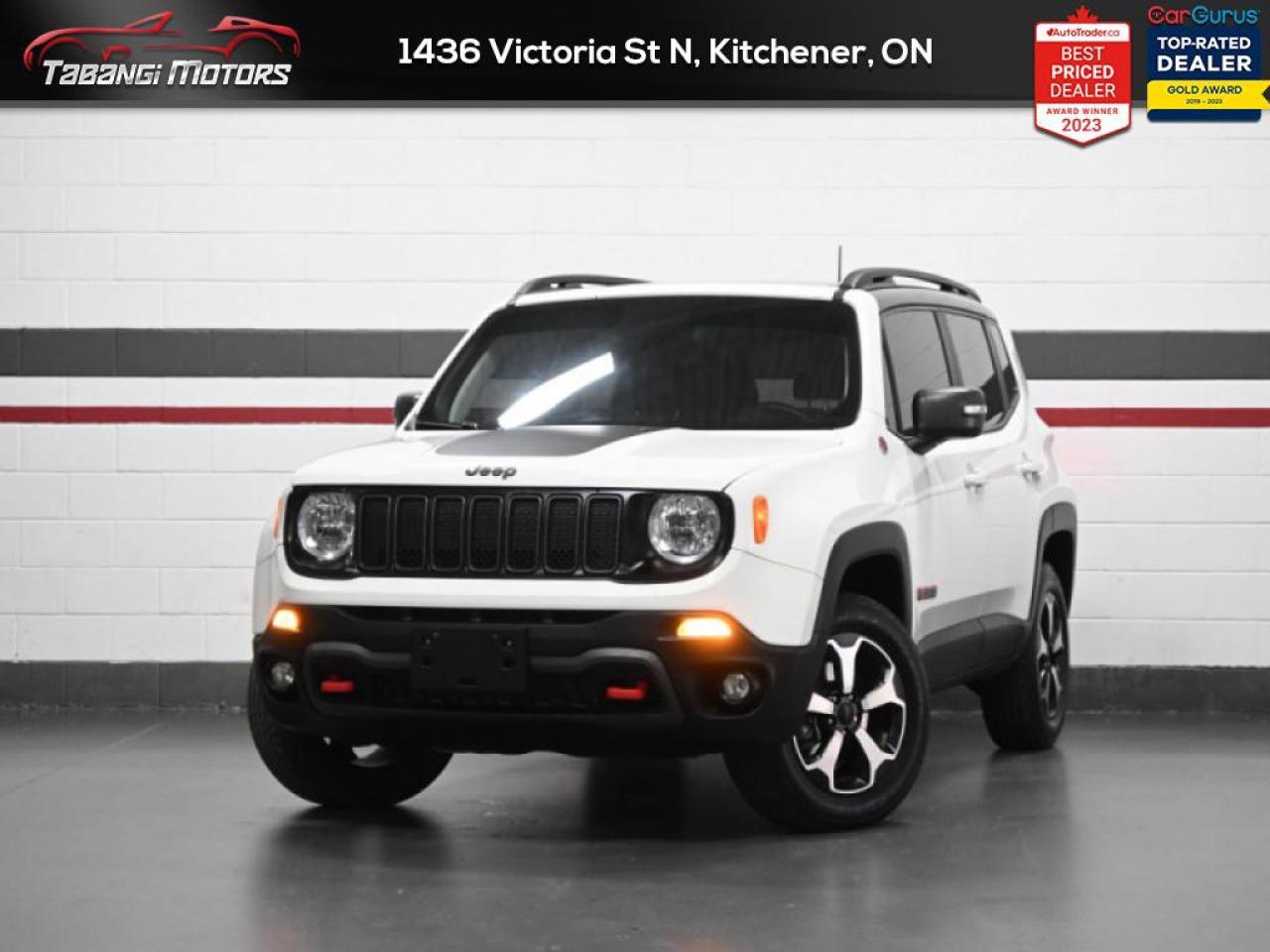 Used 2021 Jeep Renegade Trailhawk  No Accident Panoramic Roof Remote Start for sale in Mississauga, ON