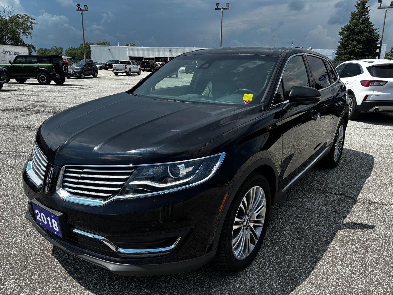 Used 2018 Lincoln MKX Reserve for sale in Essex, ON