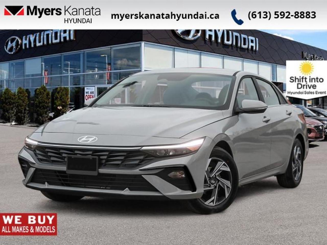 New 2025 Hyundai Elantra Luxury IVT  - Premium Audio - $110.71 /Wk for sale in Kanata, ON