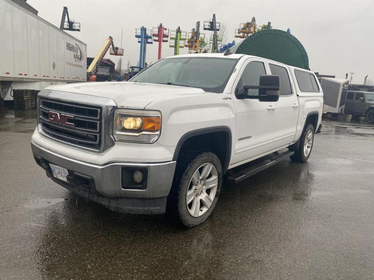 Used 2015 GMC Sierra 1500 SLE Crew Cab Short Box 4WD With Canopy for sale in Burnaby, BC