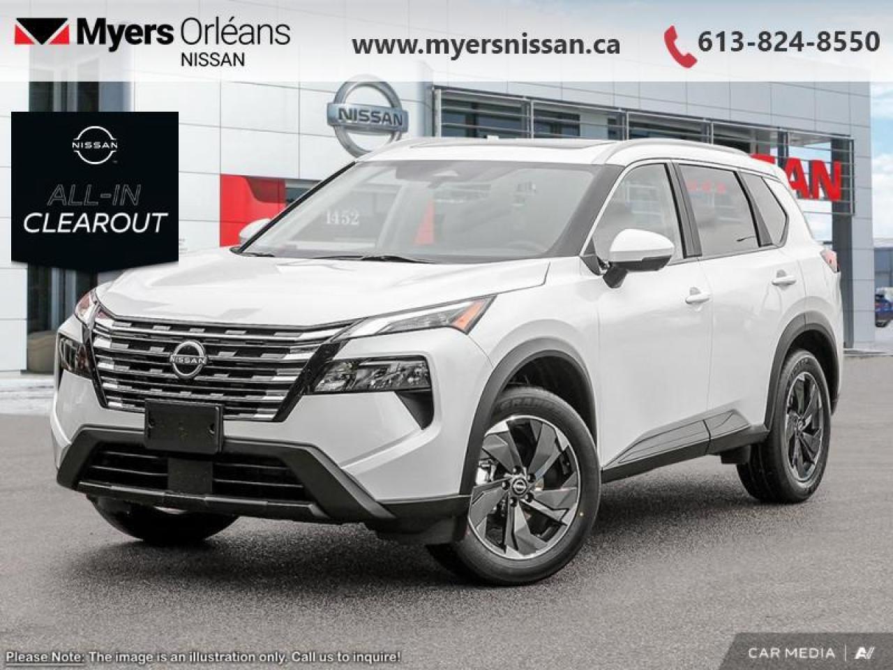 New 2025 Nissan Rogue SV Moonroof  - Moonroof -  Power Liftgate for sale in Orleans, ON