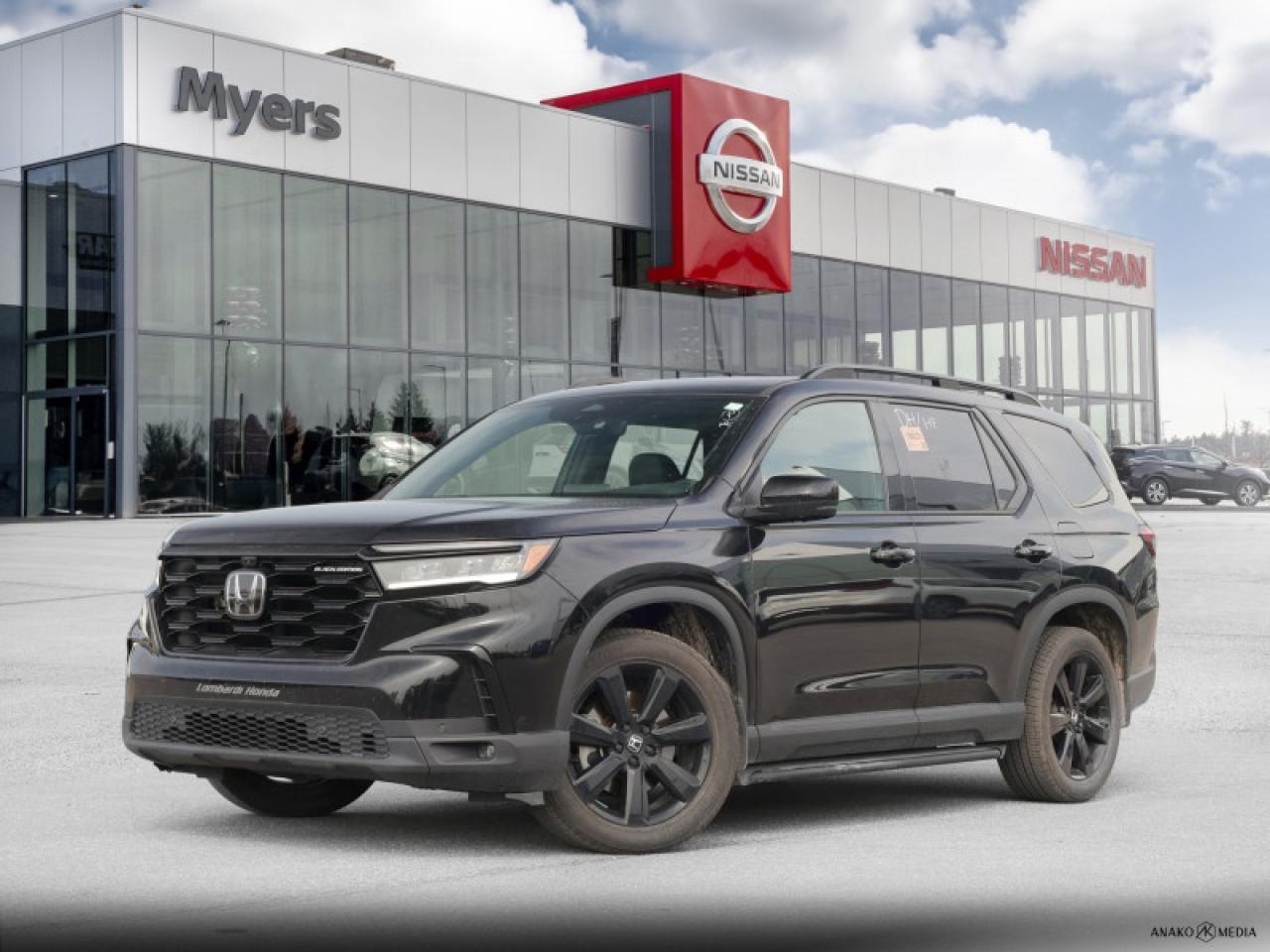 Used 2023 Honda Pilot Black Edition  - Navigation -  Cooled Seats for sale in Kanata, ON