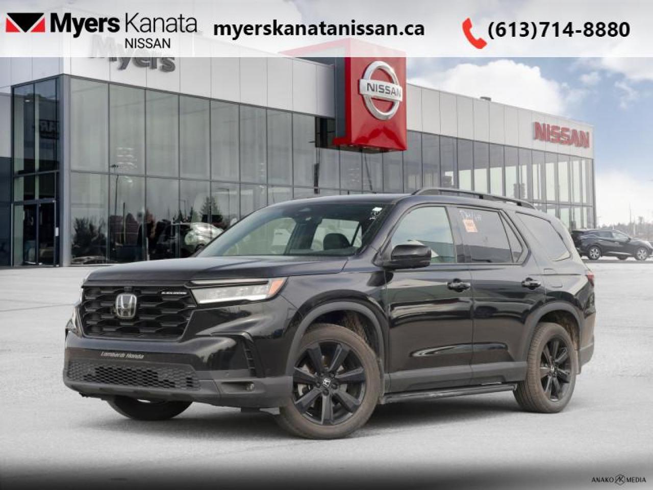 Used 2023 Honda Pilot Black Edition  - Navigation -  Cooled Seats for sale in Kanata, ON