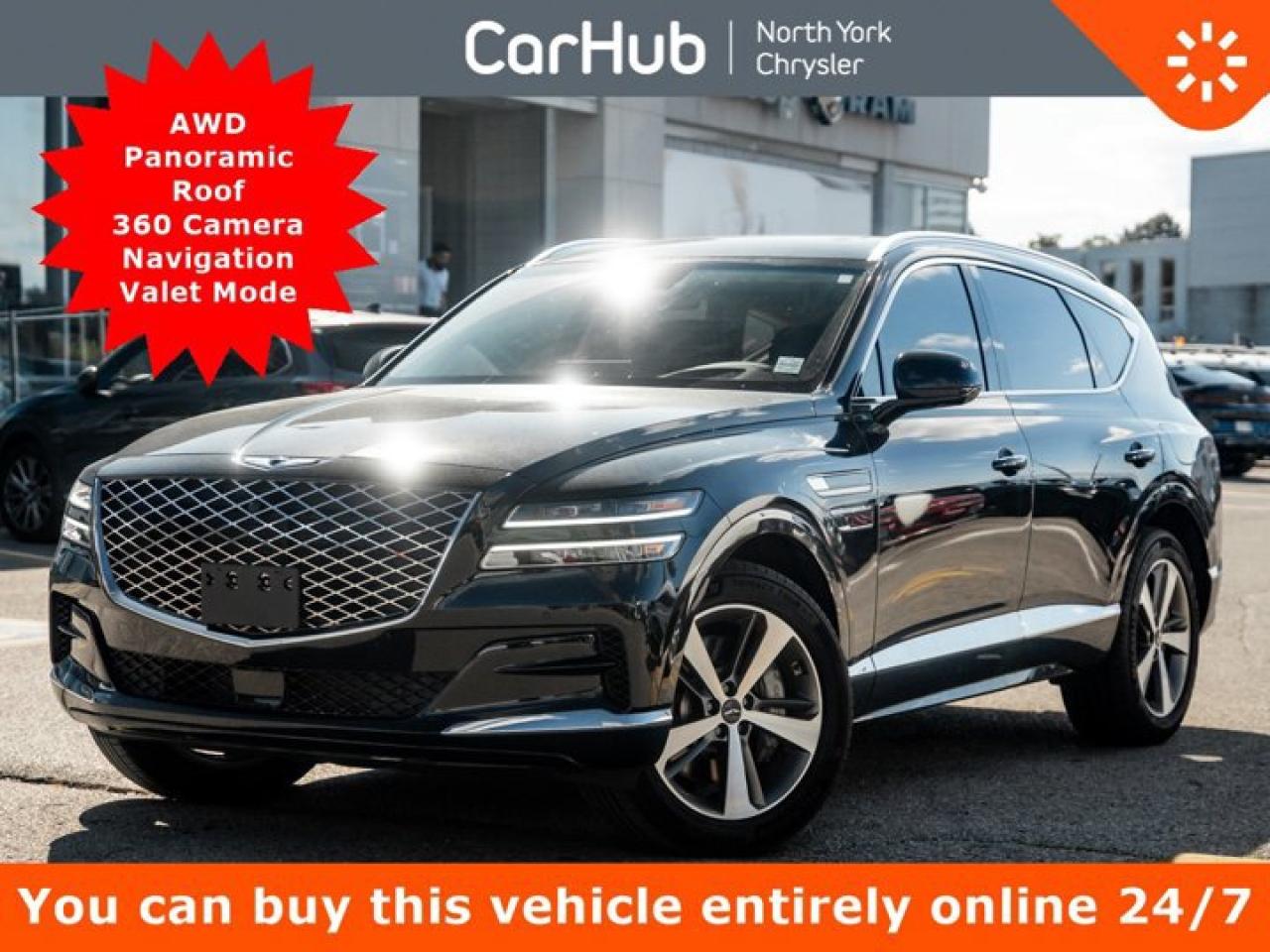 Used 2024 Genesis GV80 2.5T Advanced AWD Panoramic Roof 360 Camera Navigation for sale in Thornhill, ON