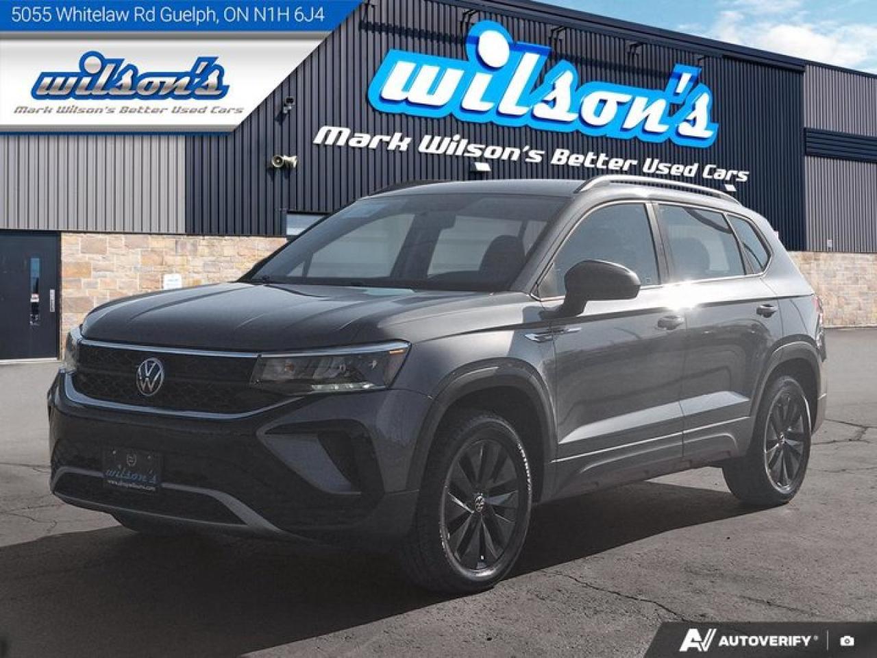 Used 2022 Volkswagen Taos Trendline AWD | Heated Seats | CarPlay + Android | Rear Camera | and More ! for sale in Guelph, ON