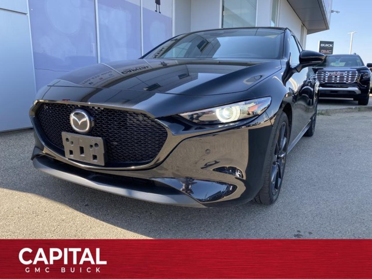 Used 2023 Mazda MAZDA3 Sport GT w/Turbo AWD HB SPORT * SUNROOF * LEATHER * BLACKOUT * for sale in Edmonton, AB